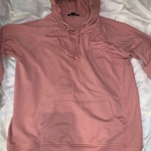 Moth pink colored sweatshirt